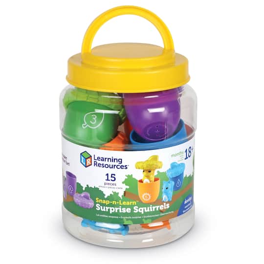 Learning Resources® Snap-n-Learn Surprise Squirrels Set